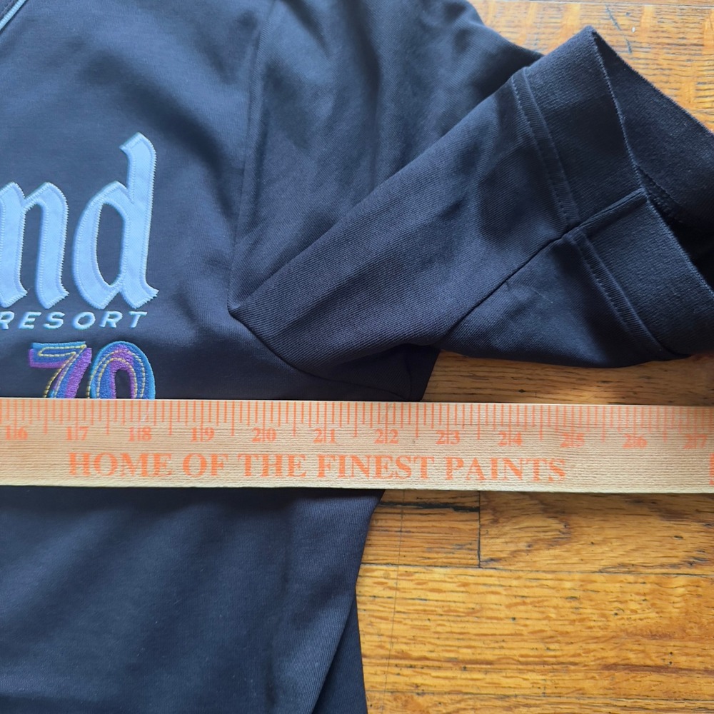 Disneyland Resort 70th Anniversary Baseball Jersey Black Size M Mickey Mouse - Picture 3 of 6